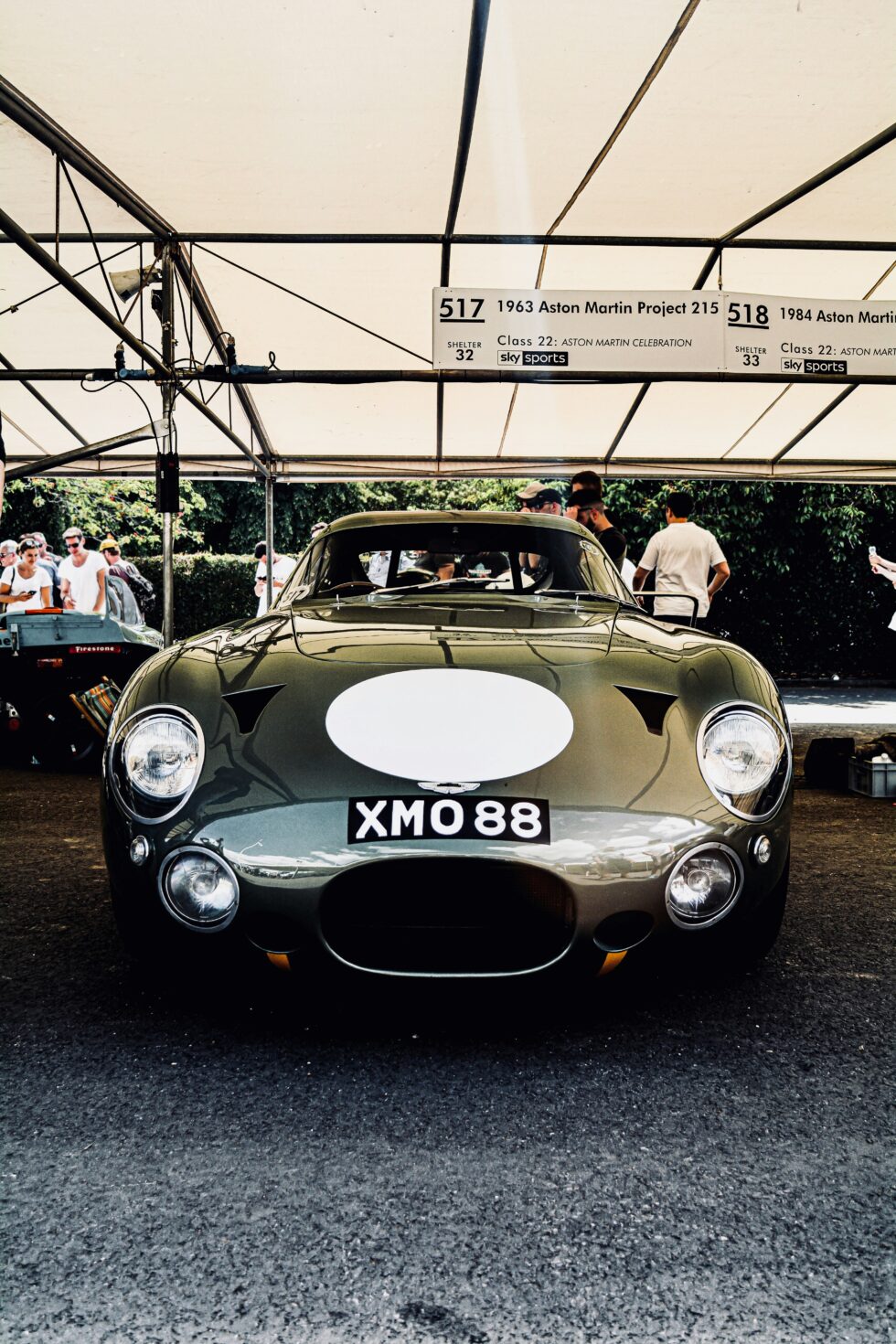 Aston Martin Project 215 at Goodwood Revival